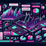 Create a detailed infographic showcasing FTX US margin trading, featuring key concepts such as leverage, margin requirements, risks, and benefits. Include visual elements like graphs, charts, and icons to represent financial data, trading strategies, and risk management tools. Use a modern, professional design with a focus on clarity and educational value.