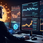 Create an image illustrating the concept of maximizing profits through crypto trading with a focus on Ethereum. The scene should depict a sophisticated tra